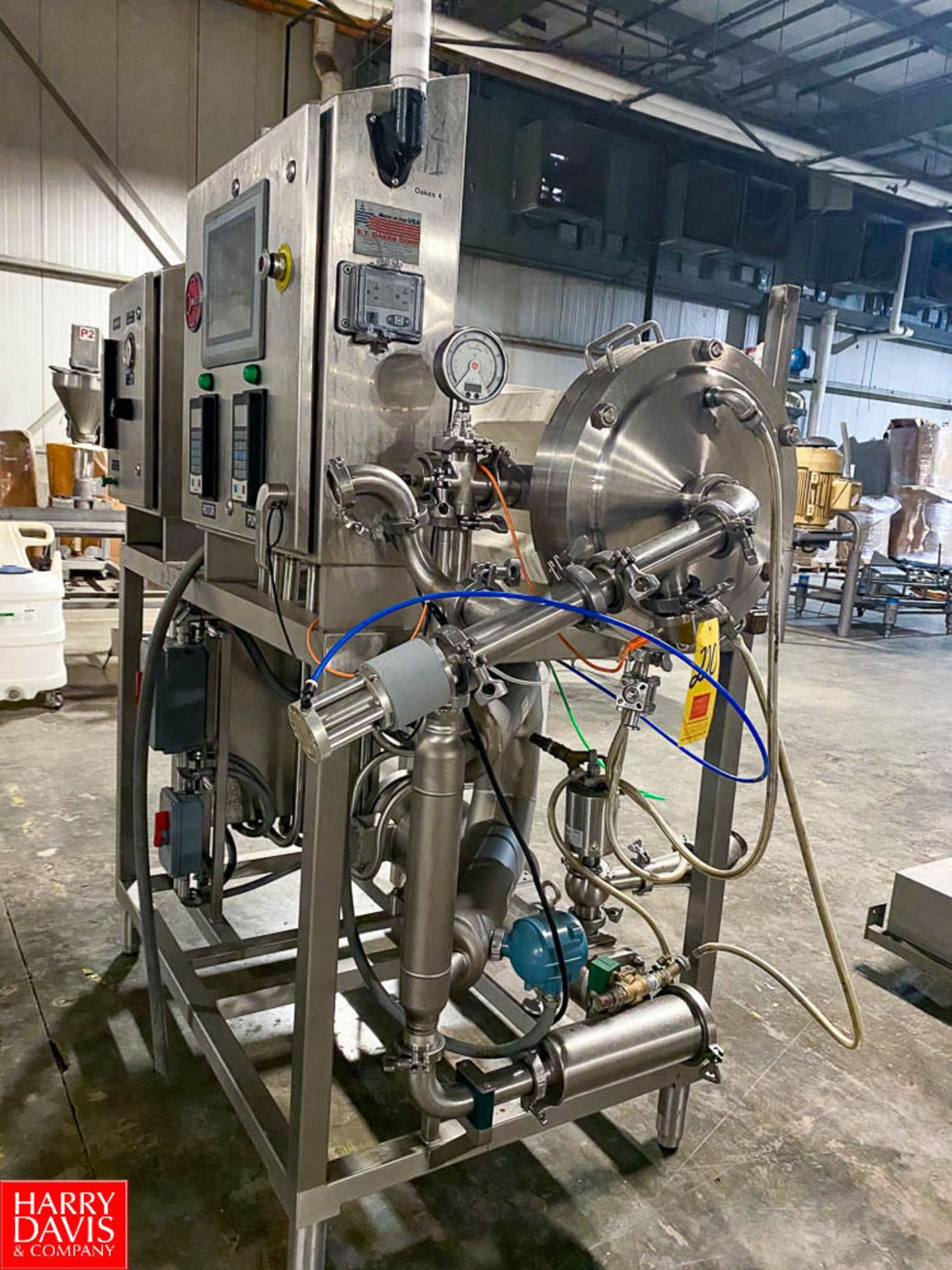 E.T. Oakes Continuous Mixer 2019, Model: 14MF20IA, SN 1400, with Sterling Positive Displacement - Image 2 of 3