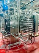 AGC Whey Pasteurizer System 4-Zone S/S Plate Heat Exchanger S/S Balance Tank Fristam Centrifugal