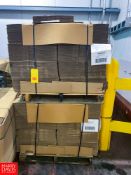 (4) Pallets 12.375 x 9.25"" x 5.625"" Cardboard Boxes Stamped with 2-6 Ricotta
