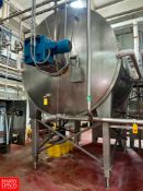A-L Stainless 4755 Gallon (18000 Liters) Capacity Jacketed S/S Cheese Vat with Sweep Agitation Ou