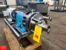 SPX Positive Displacement Pump Model: CMP with Gear Reducing Drive 20 HP 3512 RPM Motor 2" S/S