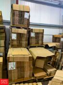 (8) Pallets 13.5"" x 9.25"" x 6.75"" Cardboard Boxes Stamped with 6 x 3 LB Ricotta