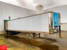 Thermo King Refrigerated Trailer Dimensions = 48' (Title Not Available US DOT Inspection Expired)
