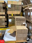 (2) Pallets 11.875"" x 8.5"" x 6.25"" Cardboard Boxes Stamped with RSC-00965