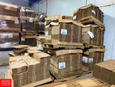 (6) Pallets 11.25"" x 8.125"" x 3.125"" Cardboard Boxes Stamped with Keep Refrigerated 2 x 5 Loaf