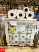 21" x 286.5' Clear Plastic Wrap Roll - Rigging Fee: $50