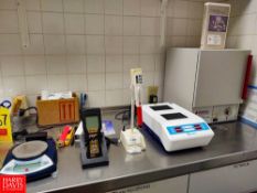 Centrifuge, Boekel, Oven, Hygiena ATP Meter, Block Heater, Ohaus, Scale and Test Kits - Rigging Fee: