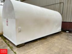 CPC International 4,900 Gallon Bulk Sucrose Tank, with Pump and UV Light - Rigging Fee: $3500