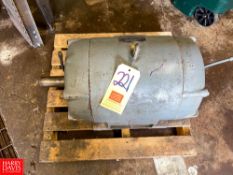Pacemaker 20 HP 1,175 RPM Motor - Rigging Fee: $25