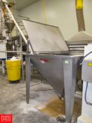 Flexicon Flexible Rotary Screw Conveyor and Hopper HIT# 2322392 (Subject to Bulk Bid) - Rigging Fee: