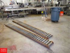 (4) Assorted Roller Conveyors HIT# 2322432 - Rigging Fee: $200