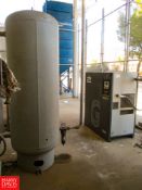 Atlas Copco GA22+ FF 30HP Variable Speed Rotary Screw Air Compressor, with 200 Gallon Vertical Tank,