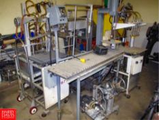 (8 pcs) Assorted Packaging Equipment for Parts Only HIT# 2322362 - Rigging Fee: $1,000