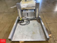 48" Length x 44" Width S/S Hydrallic Pallet Lift - Riggers Fee: $250