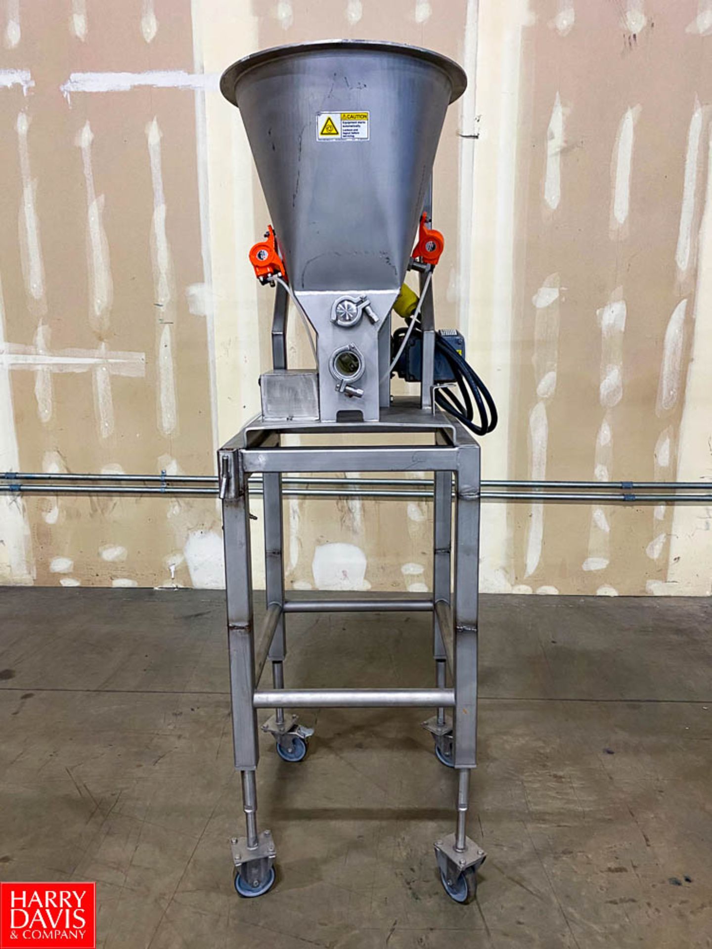 Marchant Schmidt Dry Material Depositor, Portable S/S Frame Mounted - Riggers Fee: $350