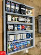 Allen-Bradley Sub Panel with Compact Logix L30-ER CPU, 6 I/O's 3 Power Flex VFD's, Transformer and