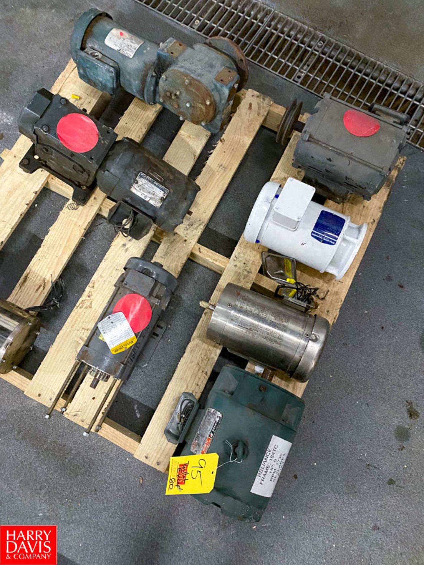 Assorted 0-5 HP Motors - Rigging Fee $550