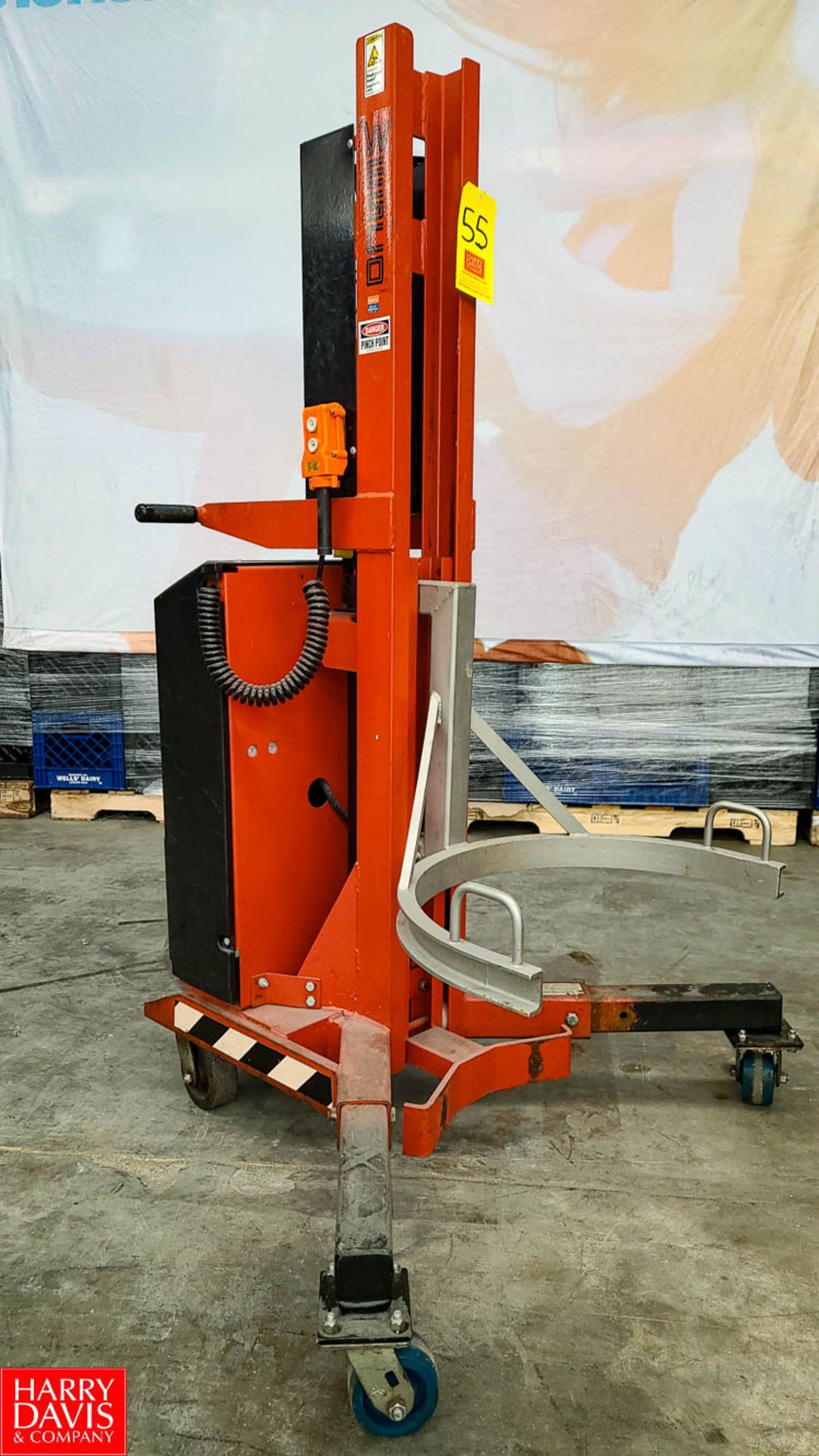 Wesco Barrel Lift DM-1100-PL, 1,100 LB Capacity - Rigging fee: $100 - Image 3 of 3