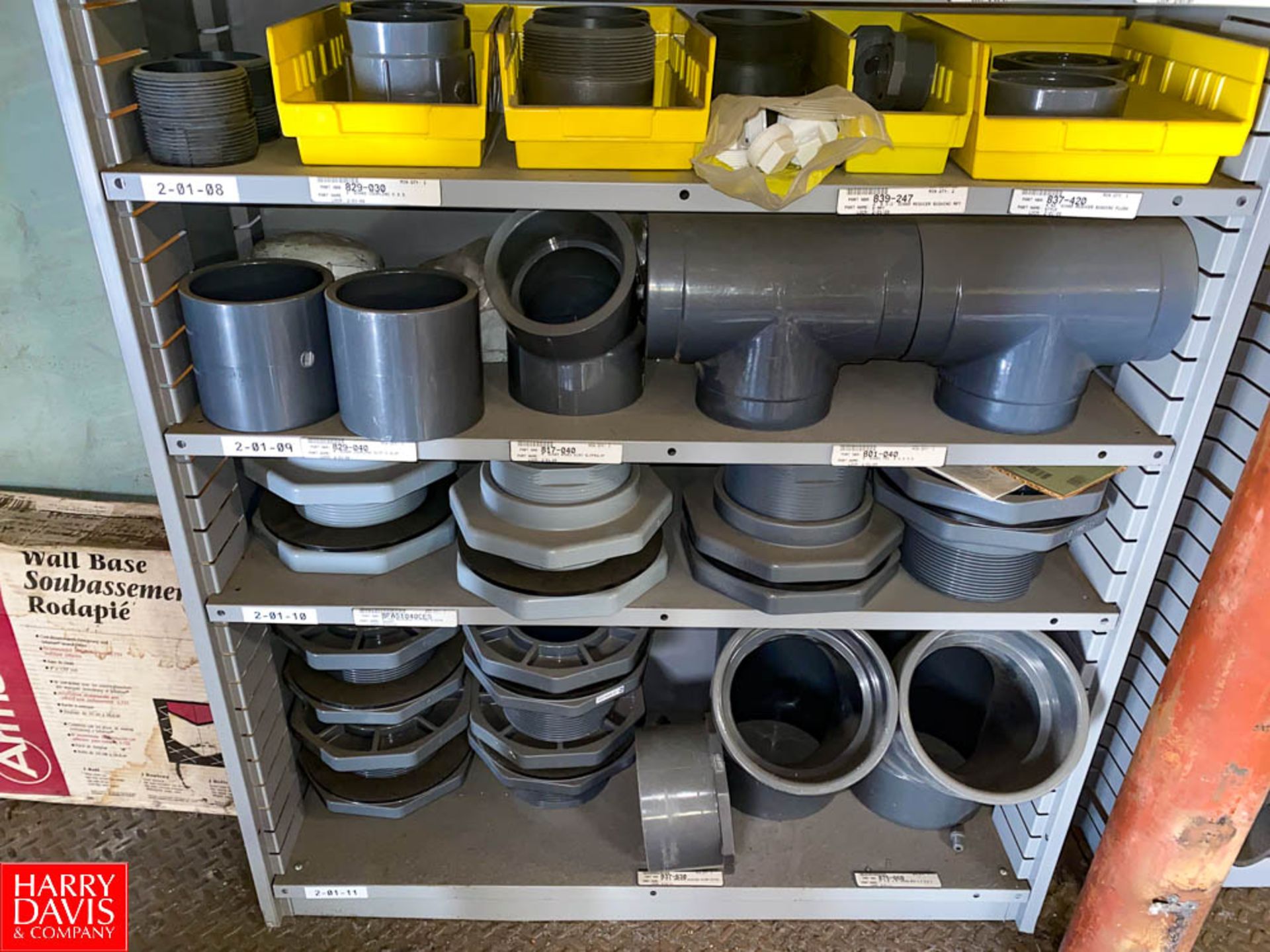 PVC Pipe Fittings, Hose couplings, Clamps, Faucets and More, Up to 6" - Rigging Fee: $1200 - Image 4 of 13