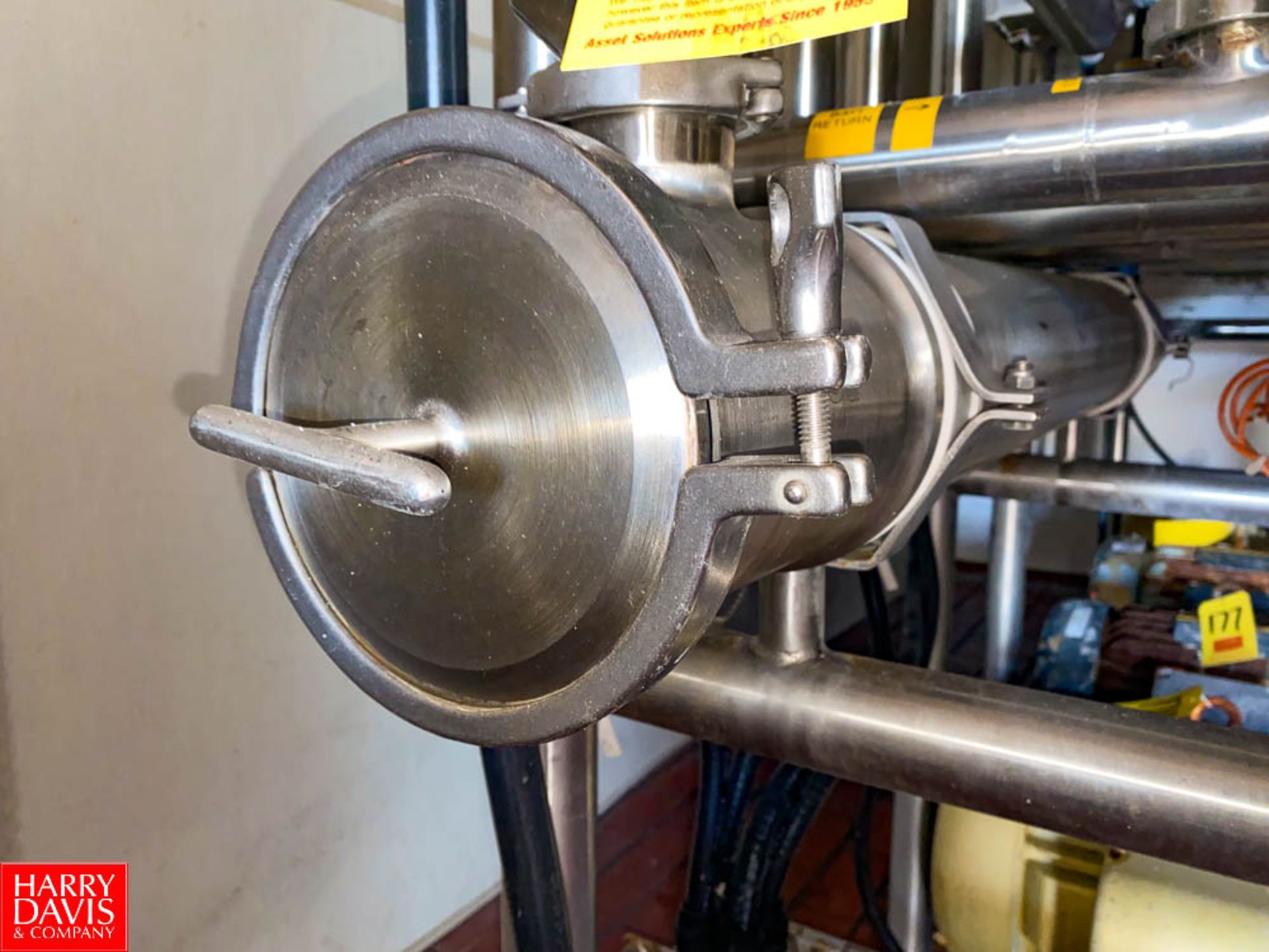 3" S/S Online Filter, with Spring Loaded Check Valve, Subject to Bulk Bid - Rigging Fee: $250