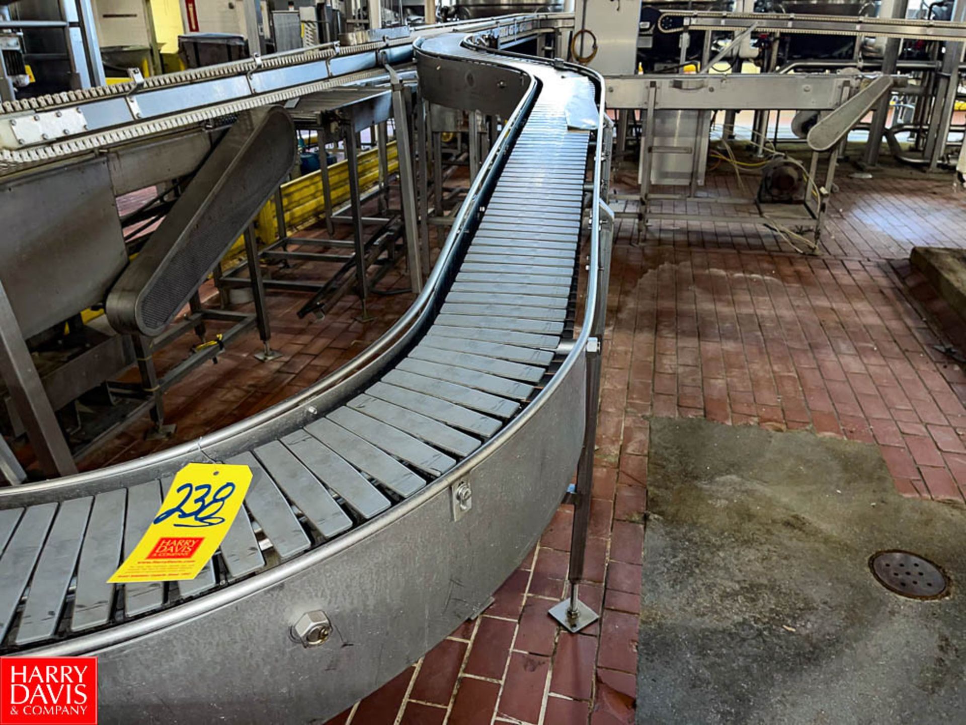 Serpentine Inclined Conveyor - Rigging Fee: $450