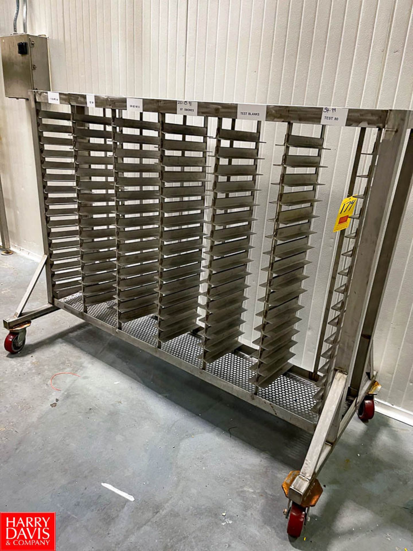 S/S Portable Tray Rack - Rigging Fee: $100