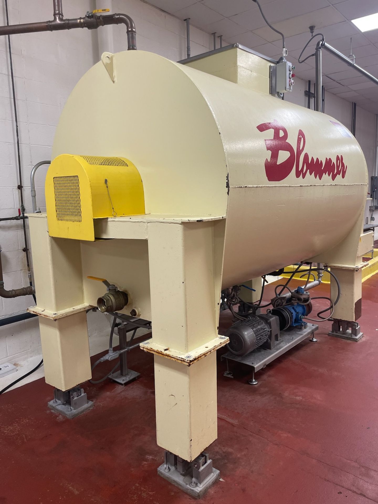 Blommer Chocolate 1,000 Gallon Tank with Load Cells {Excludes Positive Displacement Pump} - Image 2 of 3