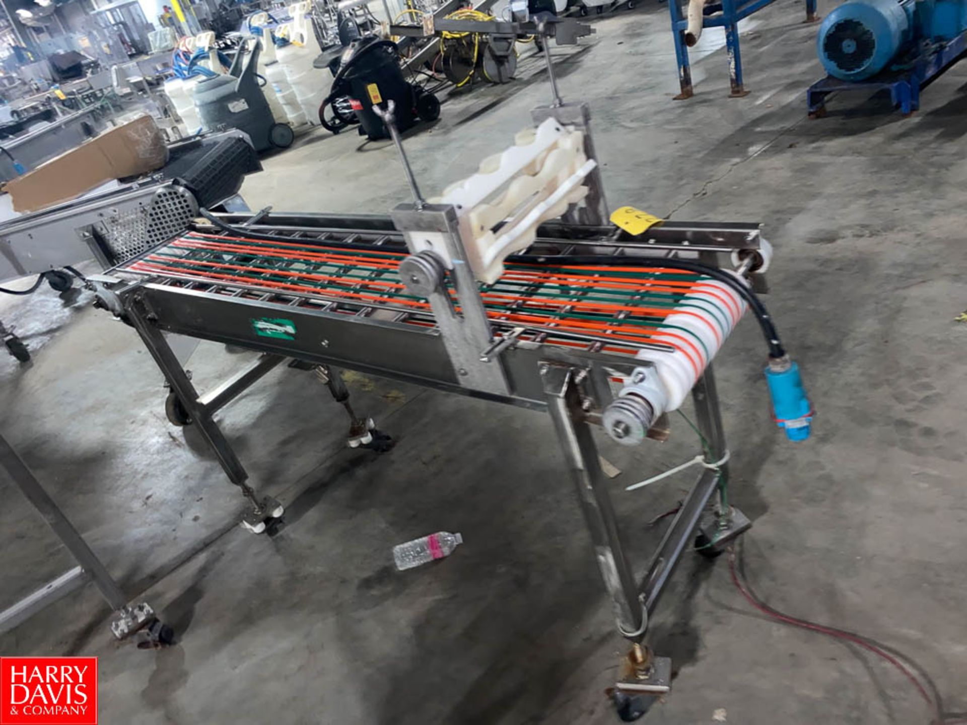 66" x 10" Portable Conveyor, with Motor - Rigging Fee: $250