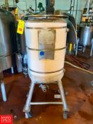 30 Gallon S/S Insulated Tank with Casters - Rigging Fee: $50