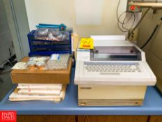 Agilent Lab Printer, HP 7673 Auto Sampler and Supplies - Rigging Fee: $25
