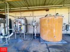 Water Treatment System with 38 CU.FT S/S Activated Carbon Purifier, 1,200 Gallon Fiberglass Tank,