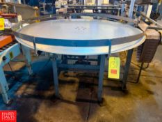 60" Accumulation Table - Rigging Fee: $75