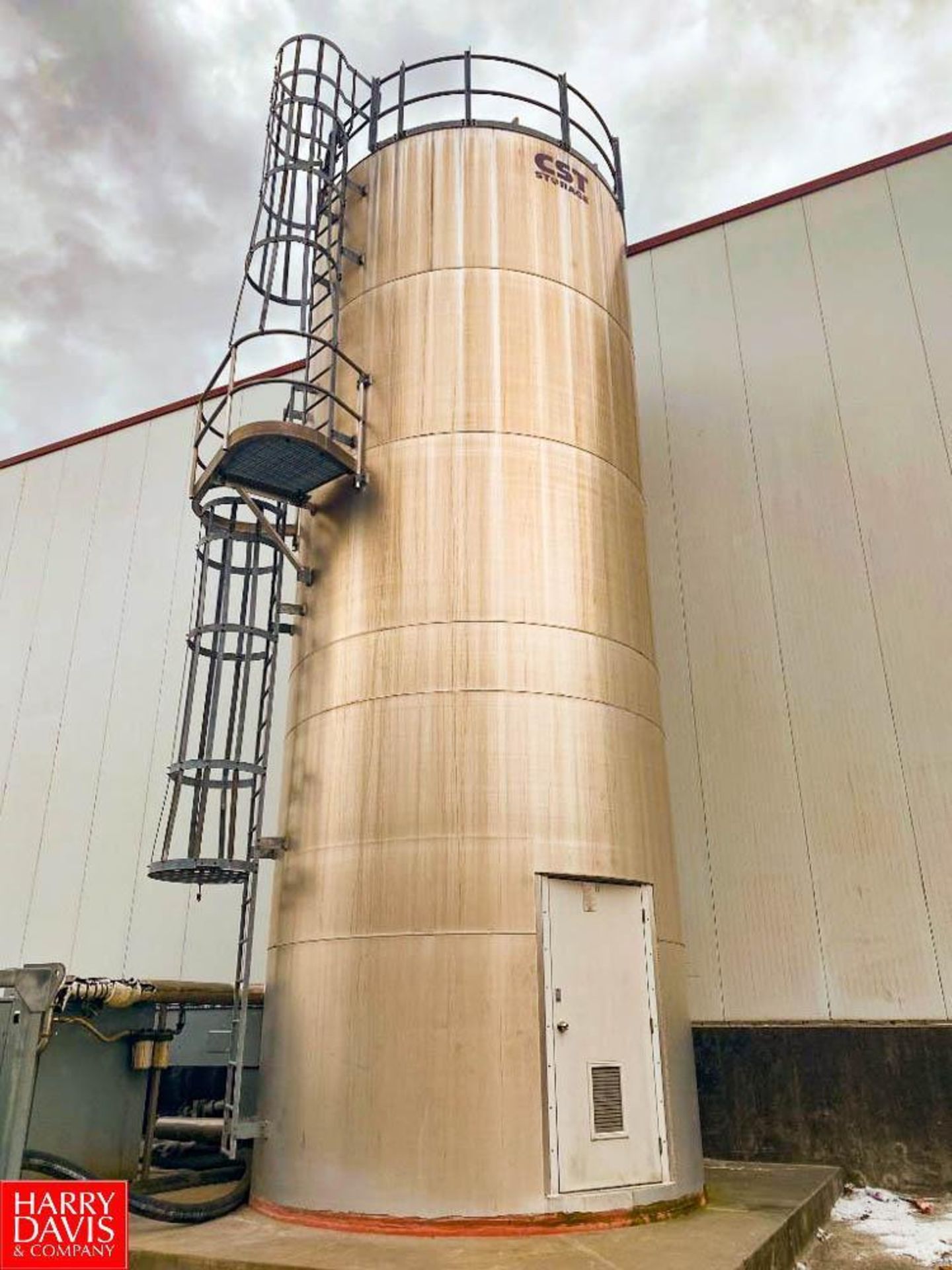 CST Resin Storage Silo, Capacity 2,660 Cu.Ft. (Subject to Confirmation)