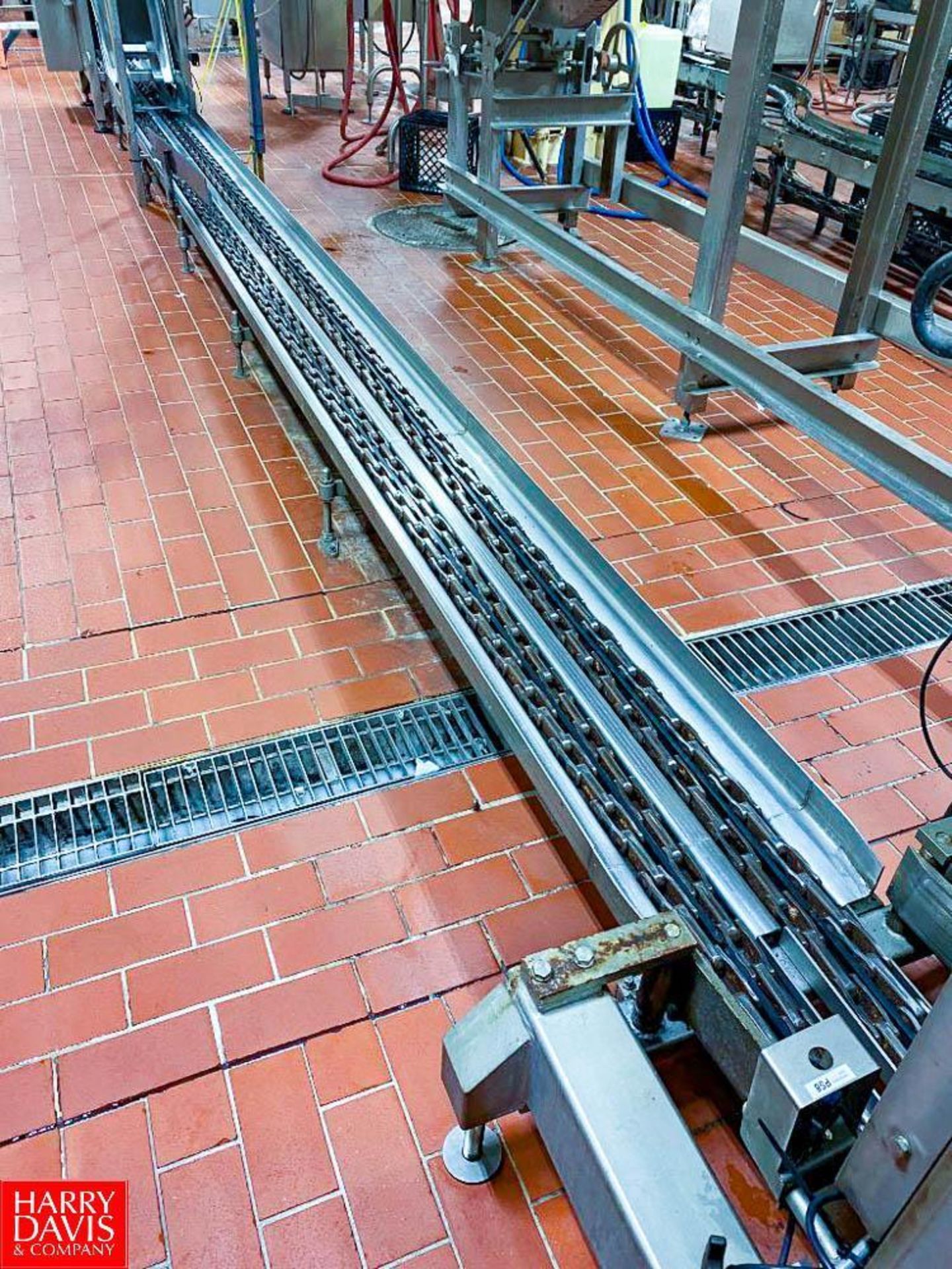 Complete Lower Case Conveyor System with (4) Above Ground Case Conveyor Drives, S/S and Steel Pan - Image 7 of 7