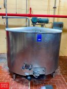 500 Gallon Jacketed S/S Processor with Hinged Lid