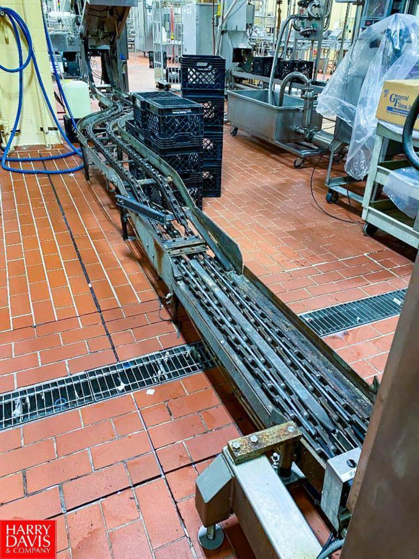 Complete Lower Case Conveyor System with (4) Above Ground Case Conveyor Drives, S/S and Steel Pan - Image 5 of 7