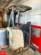 Crown 2,000 LB Capacity Stand-Up Electric Forklift with Side Shift , S/N 1A382572 - Rigging Fee: