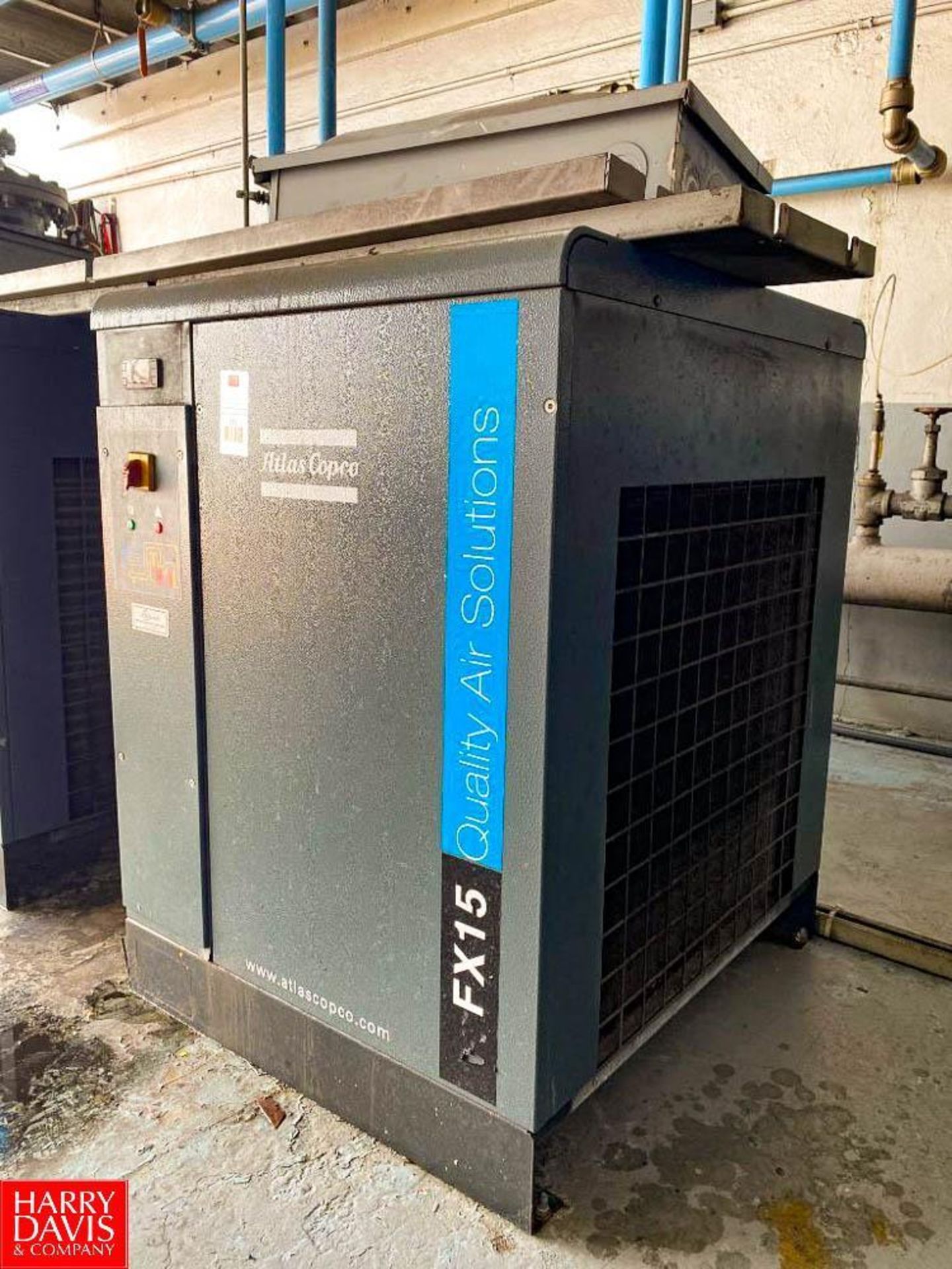 2018 Atlas Copco Refrigerated Air Dryer , Model: FX15 E/3 UL , S/N ITJ215919 - Rigging Fee: $750