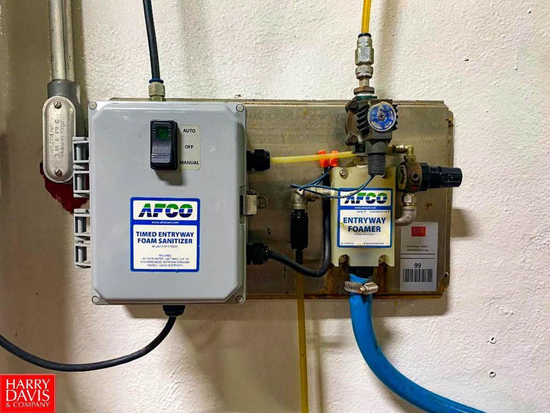 Afco Timed Entryway Foam Sanitizer - Rigging Fee: $200