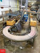40'+ Frame Product S/S Conveyor with 7.5" Plastic Table-Top Chain and Drives - Rigging Fee: $950
