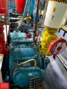 Vilter 75 HP 8-Cylinder Reciprocating Ammonia Compressor - Rigging Fee: $850