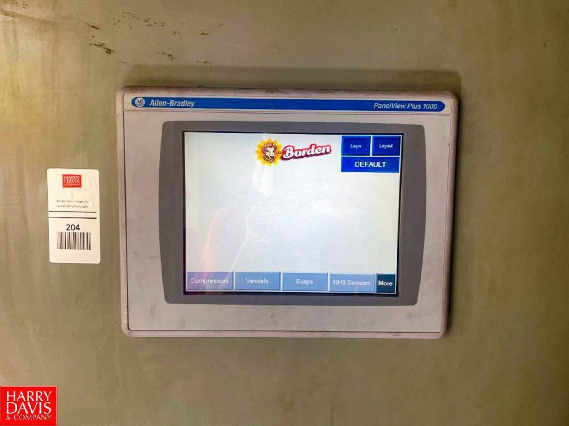 Allen-Bradley PanelView Plus 1000 with Enclosure - Rigging Fee: $200