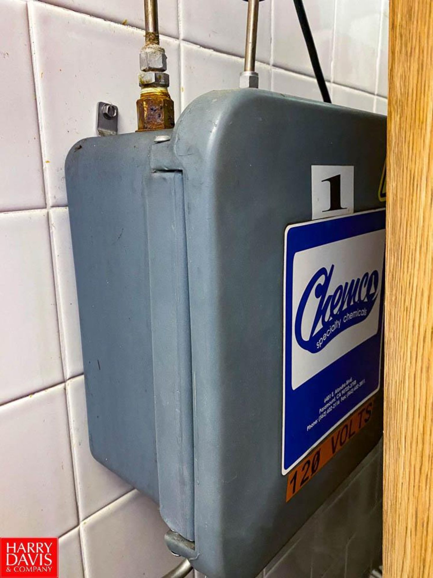 Chemco Boot Sanitizer Station - Rigging Fee: $50