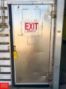 S/S 36" Width Door - Rigging Fee: $250