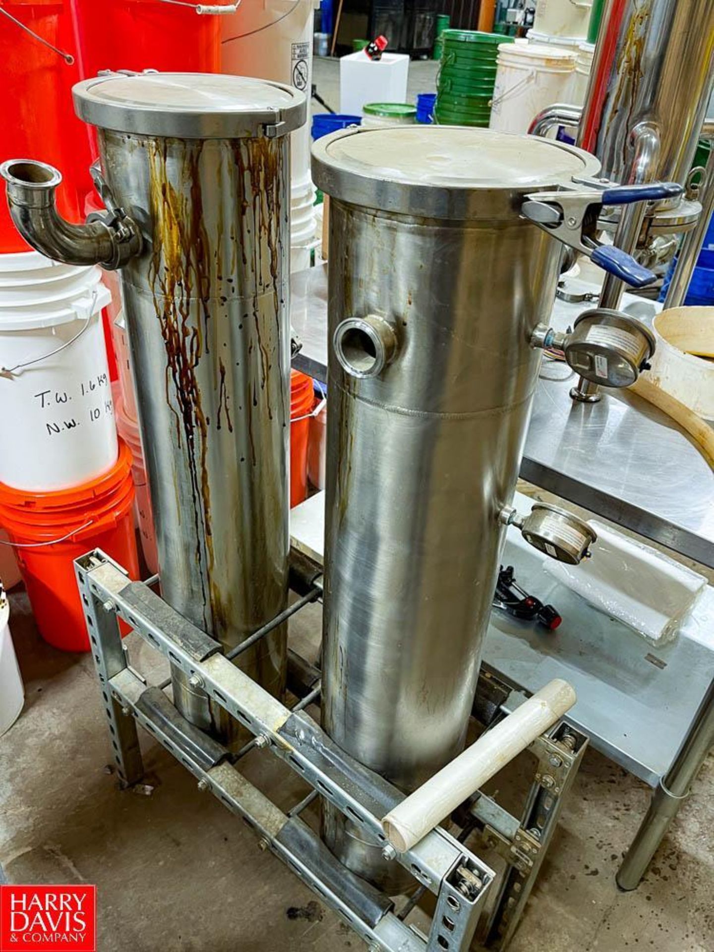 2019 Pinnacle Filtration Skid : S/N 3-001005, Mounted on Portable S/S Frame **Never Installed - Image 4 of 4