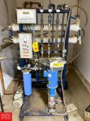 Evoqua Water Technologies Reverse Osmosis Filtration Skid, Model; M41RSVV002FXD : S/N 1740728