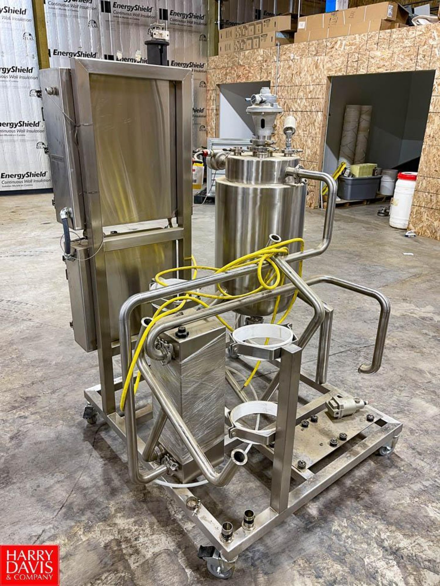 2019 Pinnacle Filtration Skid : S/N 3-001005, Mounted on Portable S/S Frame **Never Installed - Image 3 of 4