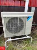 2019 Daikin Heat Pump, Model; RX18NMVJU : G026671, with Daikin FTX12NMVJU Wall Unit