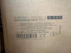NEW UNOPENED Boxes 11 KG (24.2 LB) Cremasempre Caffe (Always Creamy Coffee) Flavoring