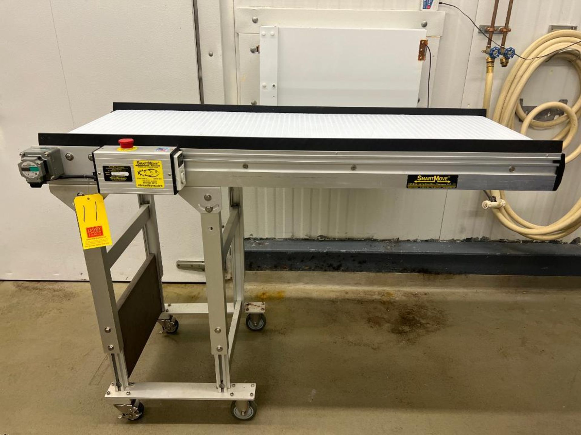 2020 SmartMove 59" x 21" S/S Framed Conveyor, Model: DX6-050-21-8505, S/N: 7201-1 with Integrated